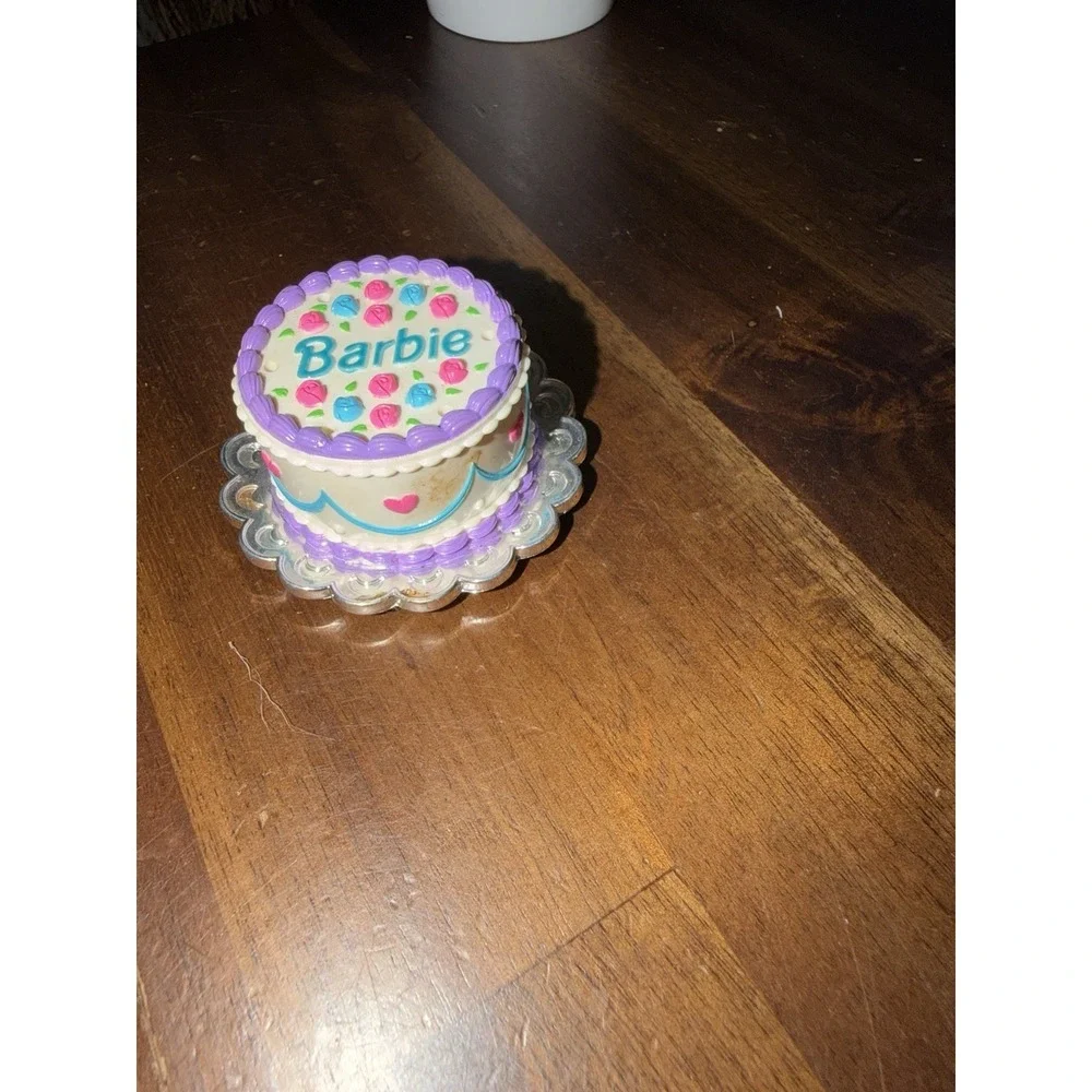 Barbie Special Collection Happy Birthday Mattel 1997 cake Vintage‎ HTF